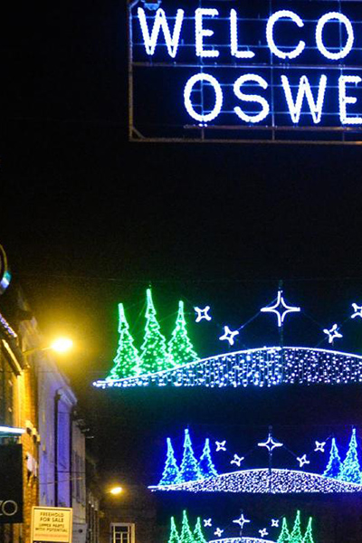 Oswestry-Festive-Lights-Left Oswestry Festive Lighting